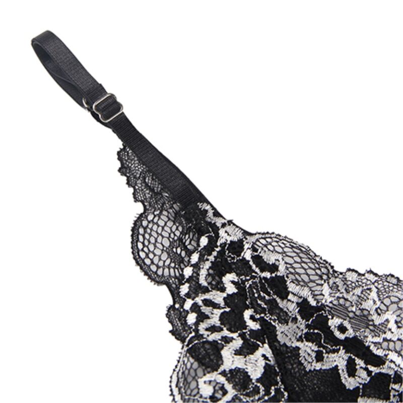 SUBBLIME - BABYDOLL TECIDO TULE RENDA PEITORAL G/GG