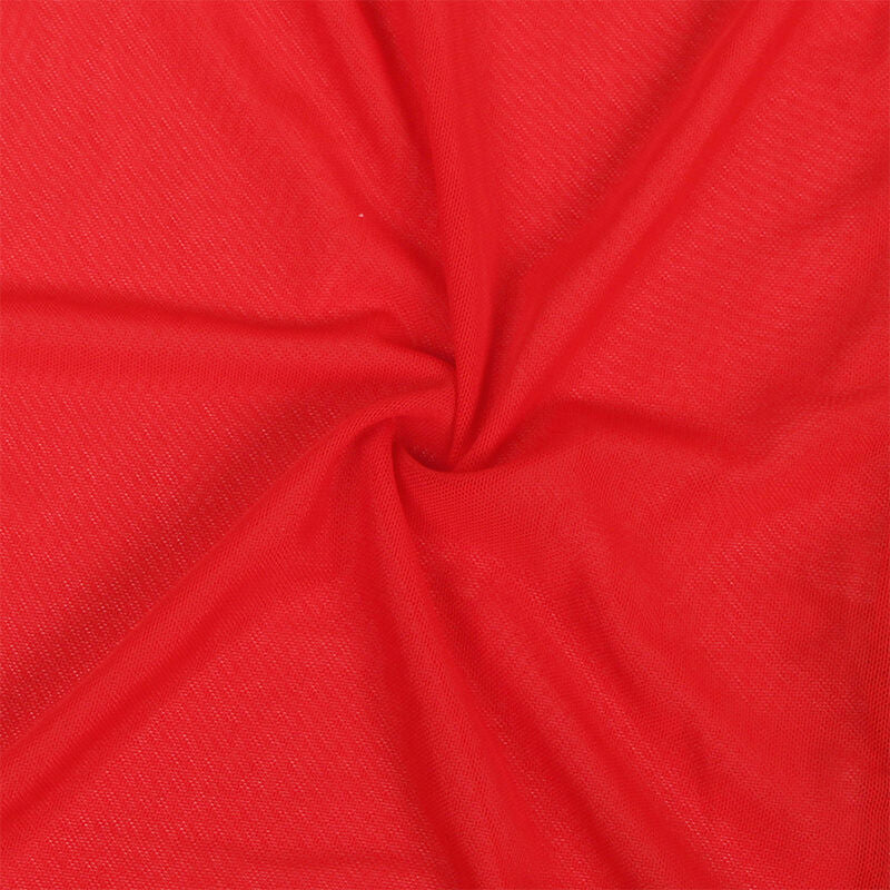SUBBLIME - ROBE DE TECIDO TRANSPARENTE COM DETALHE DE RENDA VERMELHO L/XL