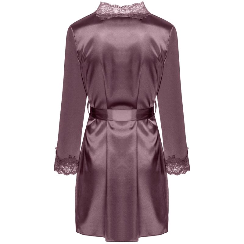 LIVCO CORSETTI FASHION - JACQUELINE LC 90249 ROUPÃO + CAMISA + CALCINHA VIOLETA G/GG