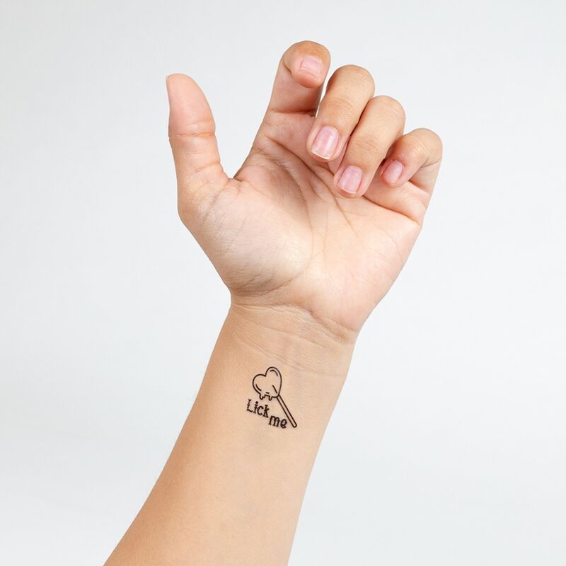 SECRET PLAY - CONJUNTO DE 10 TATUAGENS TEMPORÁRIAS CANDY COLLECTION