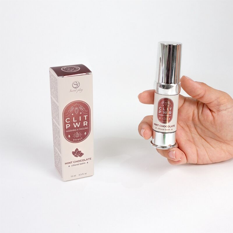 BRINCADEIRA SECRETA - CLIT PWR BÁLSAMO PARA CLITORIS COM CHOCOLATE E MENTA