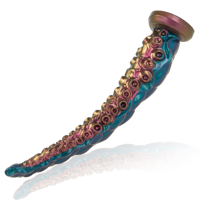 ÉPICO - DILDO DE TENTÁCULOS FINOS CARÍBDI TAMANHO GRANDE
