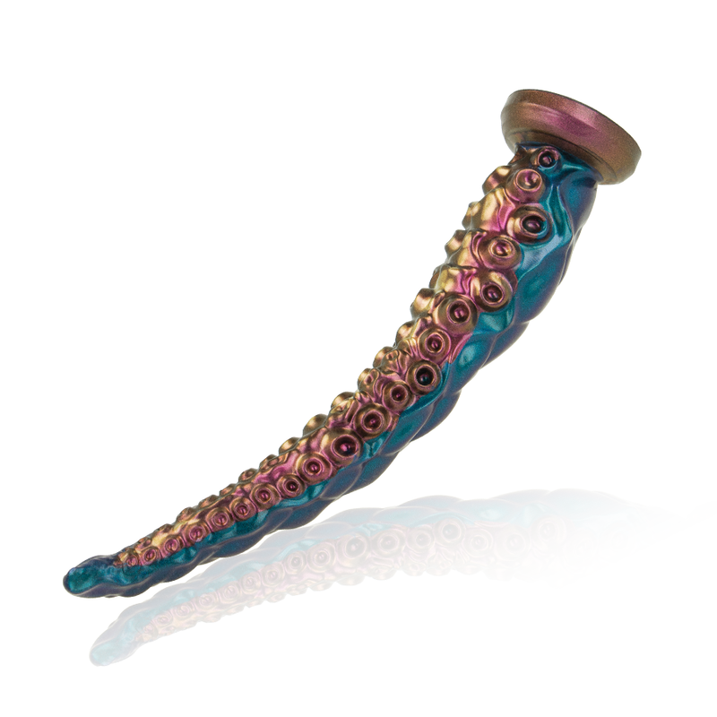 ÉPICO - DILDO DE TENTÁCULOS FINOS DE CARÍBDEIS TAMANHO PEQUENO