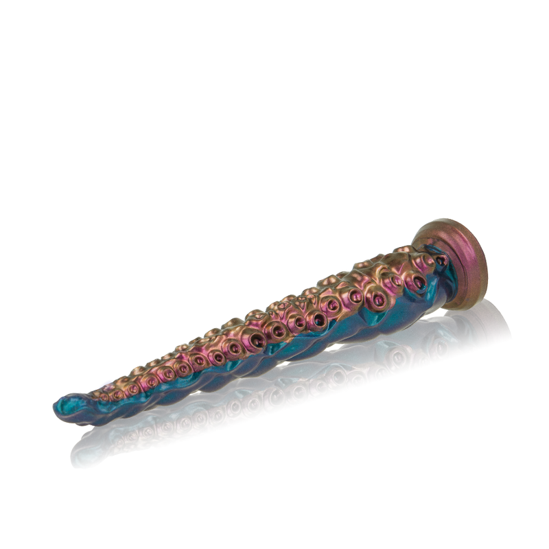 ÉPICO - DILDO DE TENTÁCULOS FINOS DE CARÍBDEIS TAMANHO PEQUENO