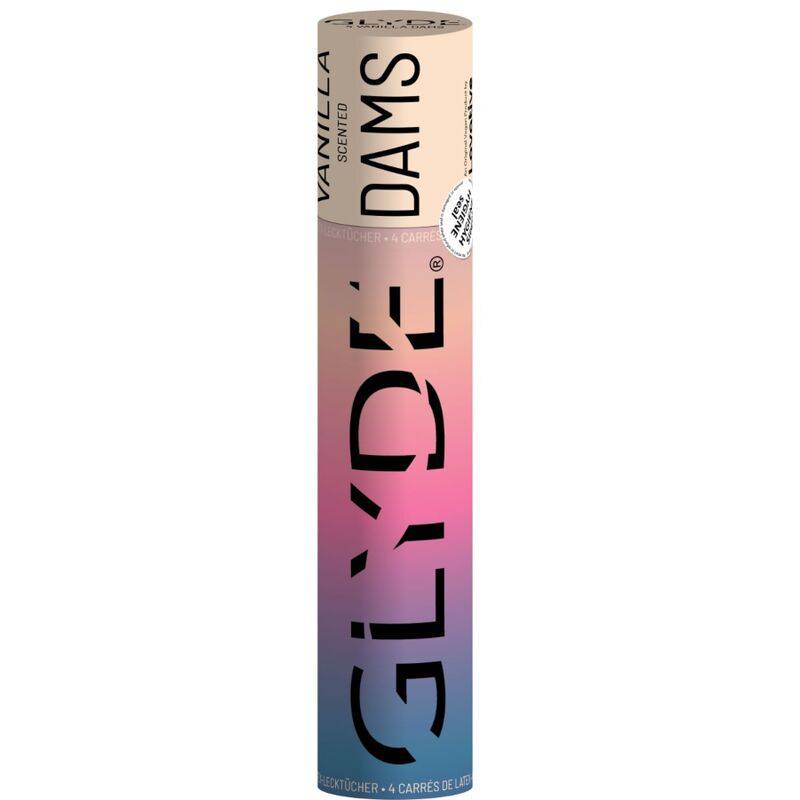SHEER GLYDE - DAMS LAMINAS LÁTEX SEXO ORAL BAUNILHA - Toys "n" Us