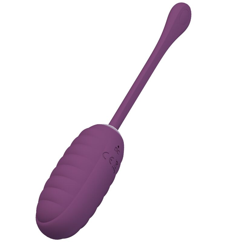 PRETTY LOVE - CASPER ROXO OVO VIBRATÓRIO RECARREGÁVEL