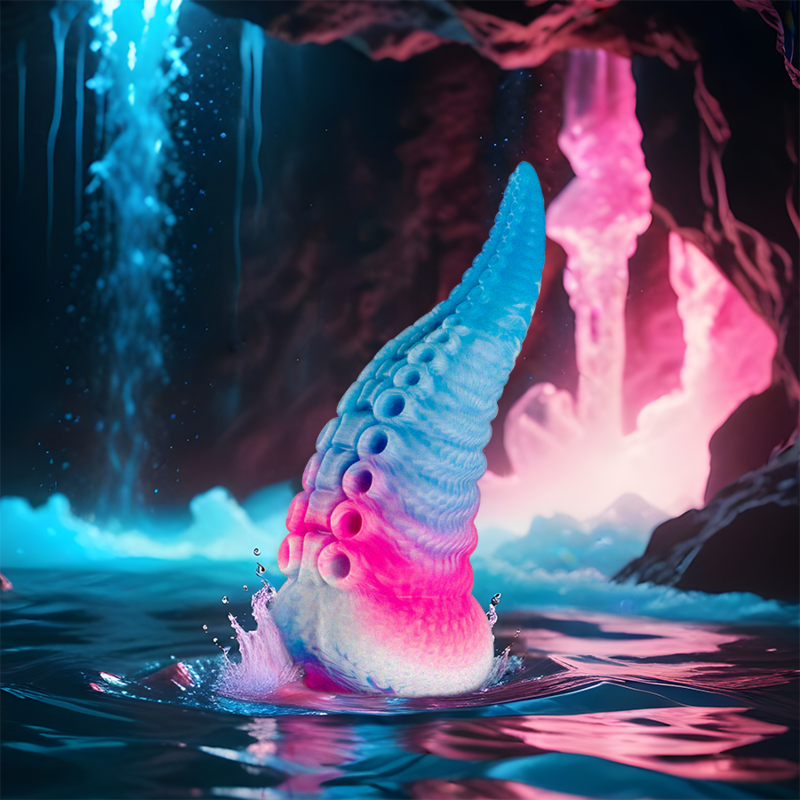 EPIC - PHORCYS AZUL TENTÁCULO DILDO TAMANHO GRANDE