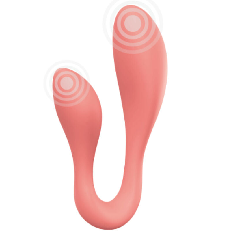 ADRIEN LASTIC - COUPLE SECRETS II DOBLE ESTIMULACIÓN ROSA + APP GRATIS