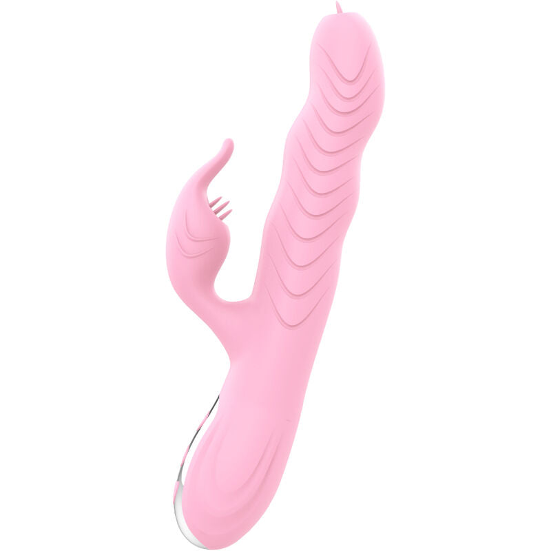 ARMONY - MARCIA VIBRADOR Y DOBLE LENGUA EMPUJANTE EFECTO CALOR ROSA