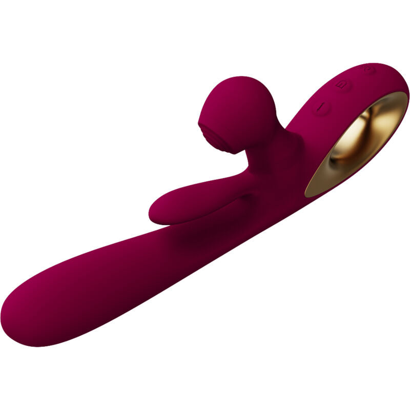 ARMONY - VIBRADOR IMPACT SWING Y ESTIMULADOR DUAL MODELO 1 BORGOÑA