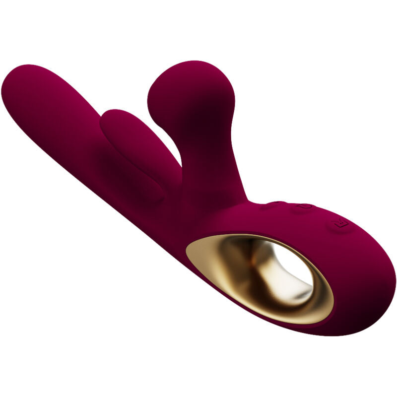 ARMONY - VIBRADOR IMPACT SWING Y ESTIMULADOR DUAL MODELO 1 BORGOÑA