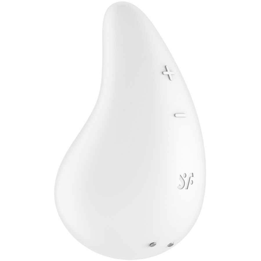 SATISFYER - VIBRADOR DEW DROP LAY-ON AZUL