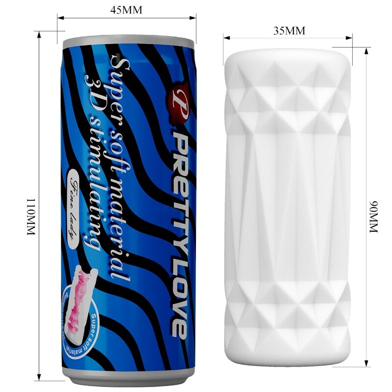 PRETTY LOVE - MASTURBADOR 3D MEN MODELO 2