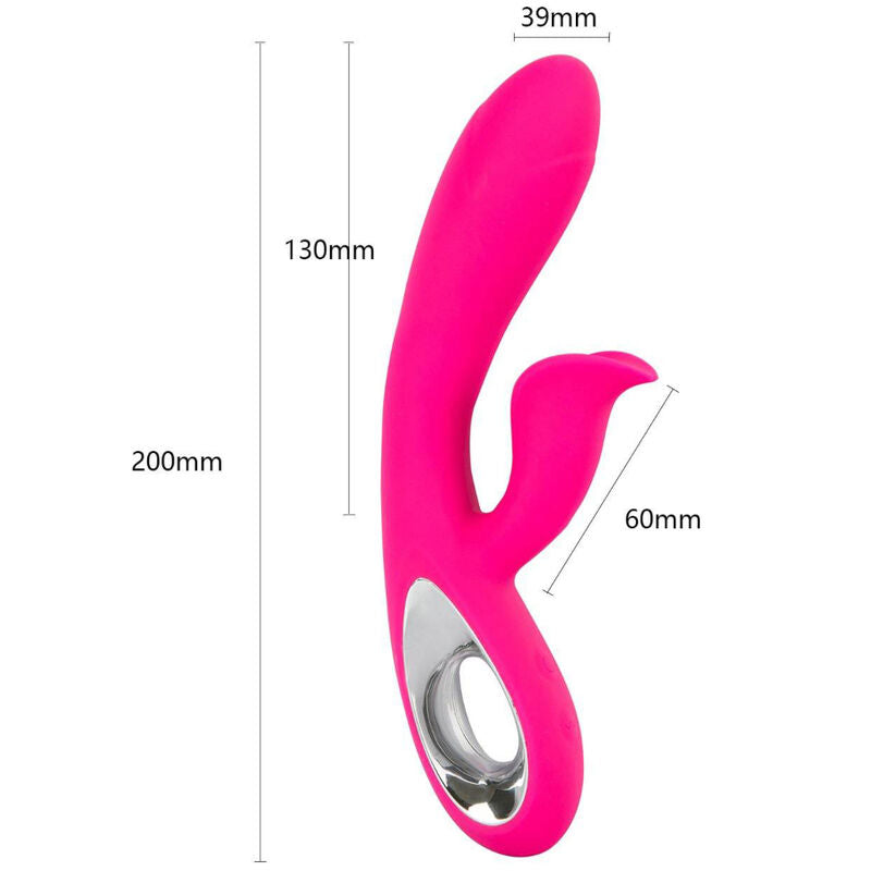 ARMONY - DARO VIBRADOR Y ESTIMULADOR DE ANILLO DE TIRO FUCSIA