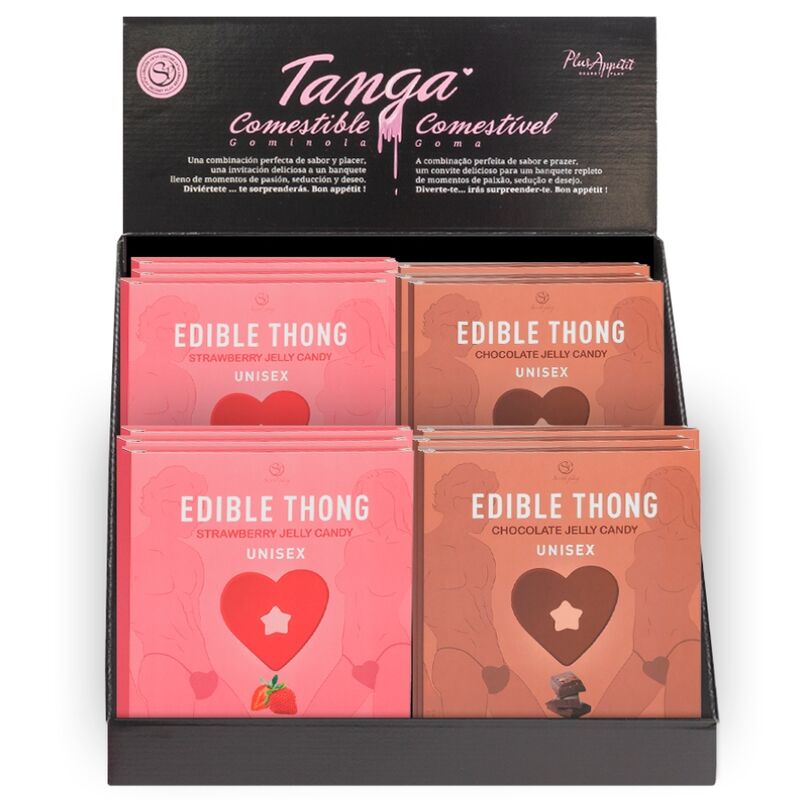 BRINCADEIRA SECRETA - TANGA DE GOMA DE CHOCOLATE