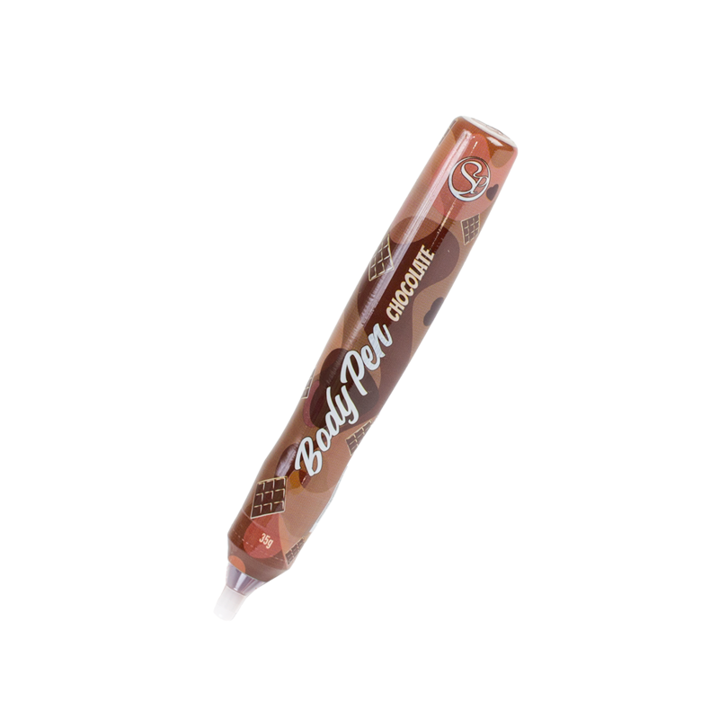 BRINCADEIRA SECRETA - CANETA CORPORAL CHOCOLATE