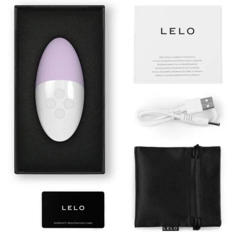 LELO - SIRI 3 MASSAGEADOR DE CLITÓRIS CALM LAVANDA