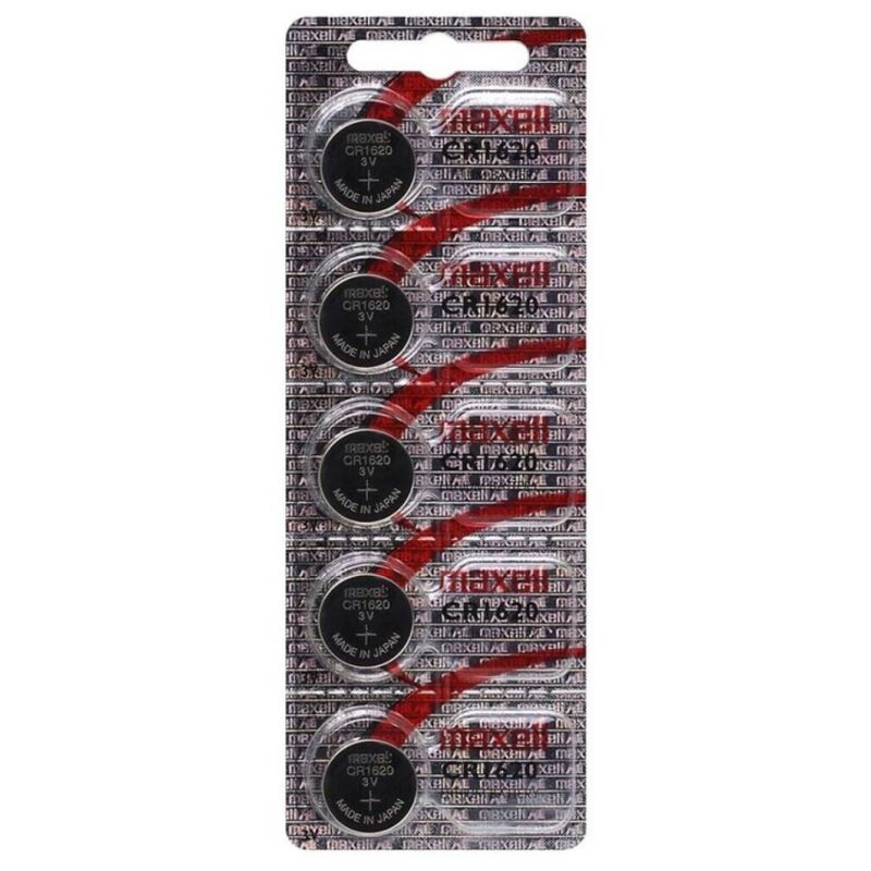 MAXELL - BATERÍA LITIO CR1620 3V 5UDS