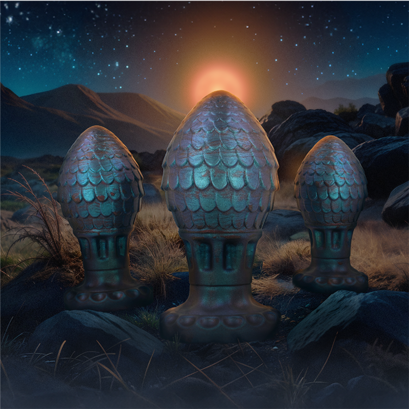 ÉPICO - PLUG ANAL VRAKOS DRAGON EGG TALLA L
