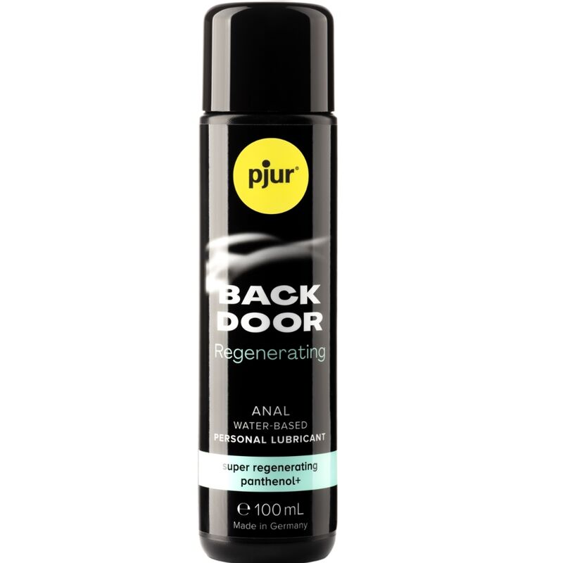 PJUR - BACK DOOR REGENERADOR ANAL BASE AGUA PANTENOL 100 ML