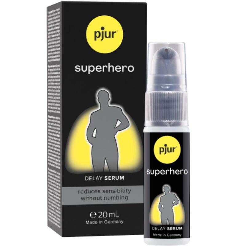 PJUR - SUPERHERO SORO RETARDANTE CONCENTRADO 20 ML - Toys "n" Us