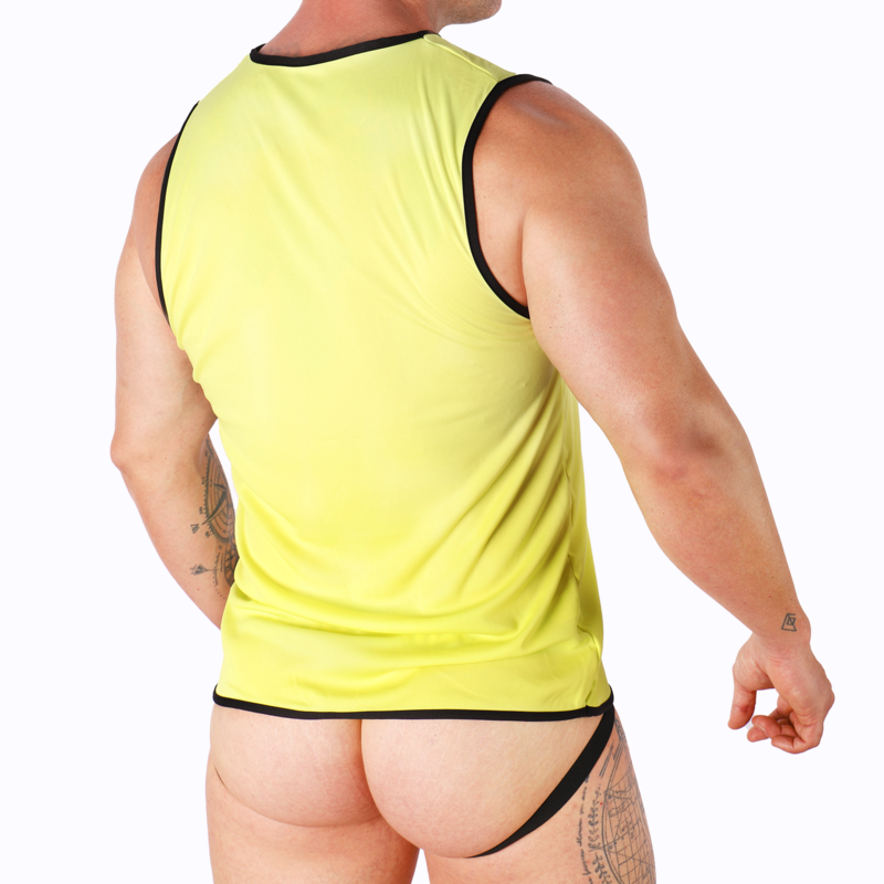 MACHO - CAMISETA AMARILLA L/XL