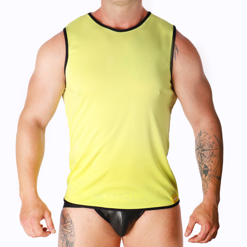 MACHO - CAMISETA AMARILLA L/XL