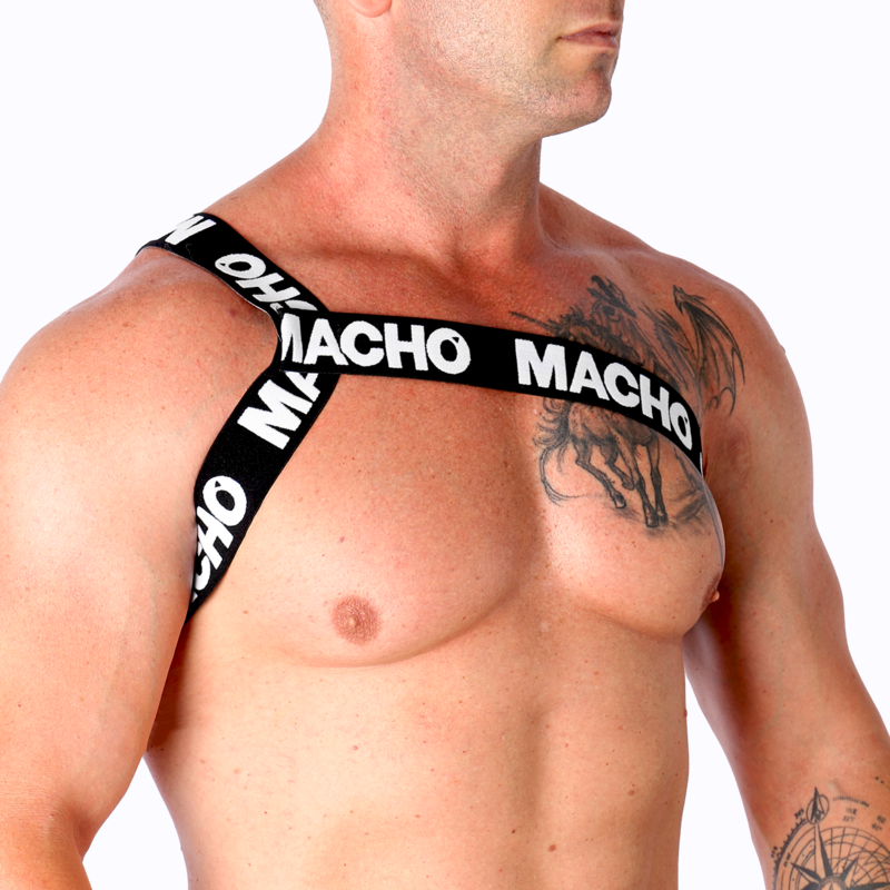 MACHO - ARREIO ROMANO BRANCO P/M