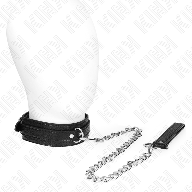 KINK - COLAR COM ESTAMPA DE COBRA E COLEIRA 65 CM