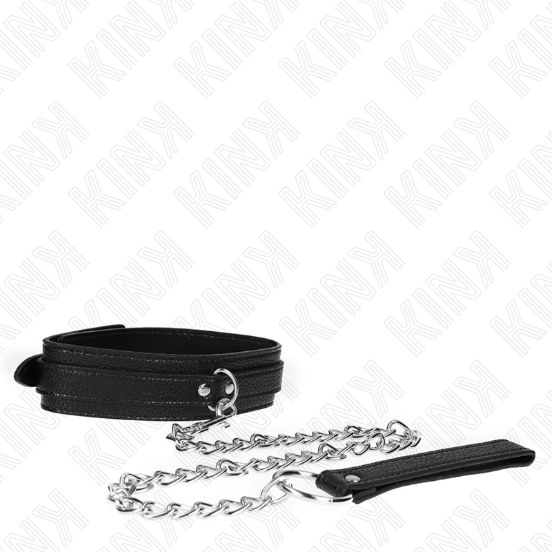 KINK - COLAR COM ESTAMPA DE COBRA E COLEIRA 65 CM