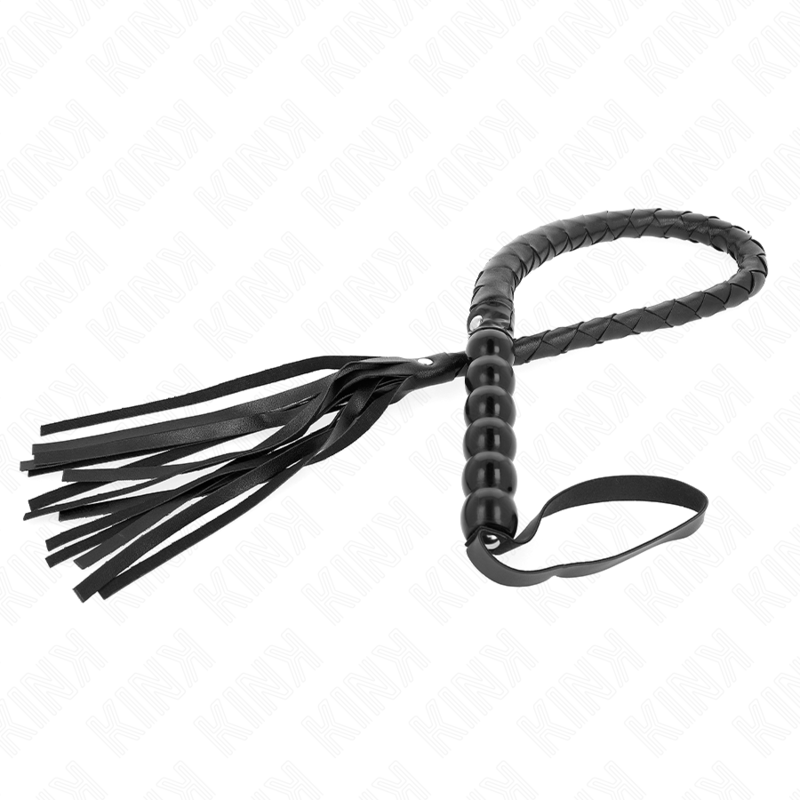 KINK - CHICOTE DE COBRA COM CONTAS 80 CM