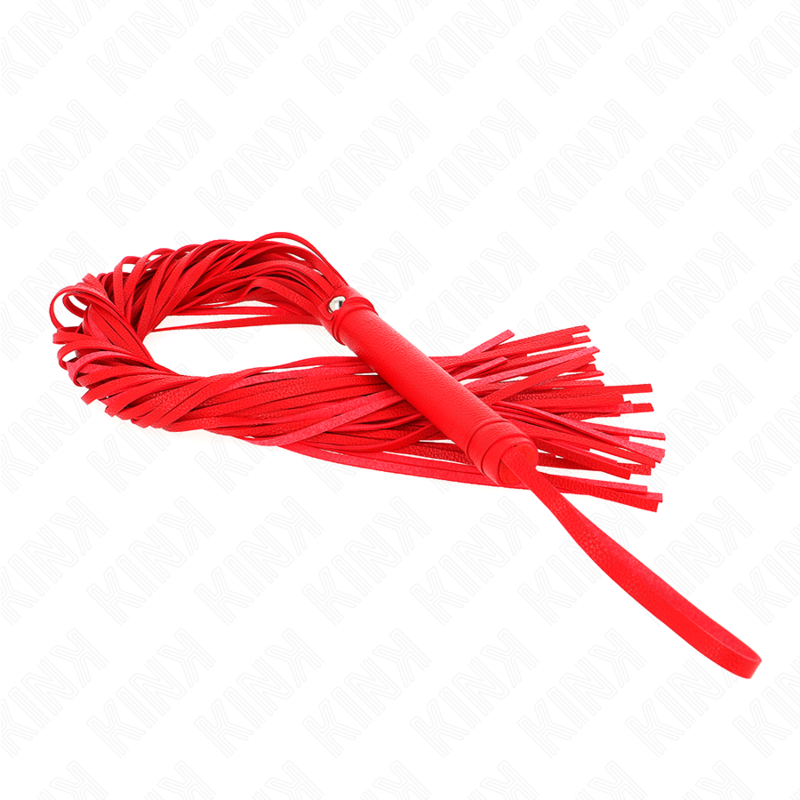 KINK - CHICOTE DE PVC MACIO VERMELHO 70 CM