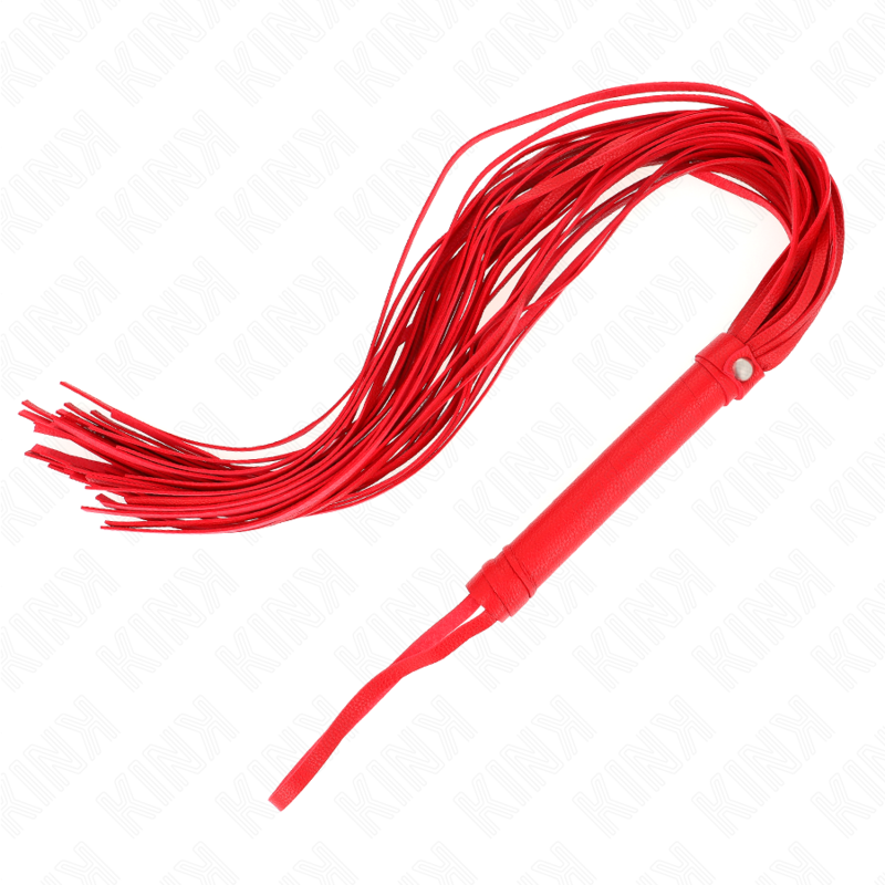 KINK - CHICOTE DE PVC MACIO VERMELHO 70 CM