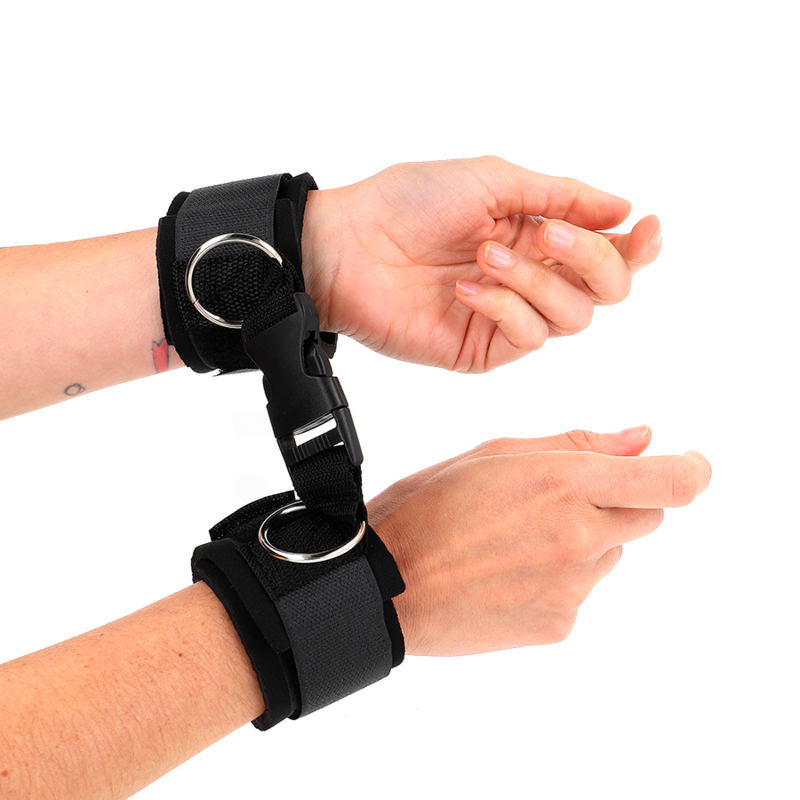 KINK - PUNHO DE NEOPRENE COM FECHO DE GANCHO E LAÇO PRETO AJUSTÁVEL 22-34 CM