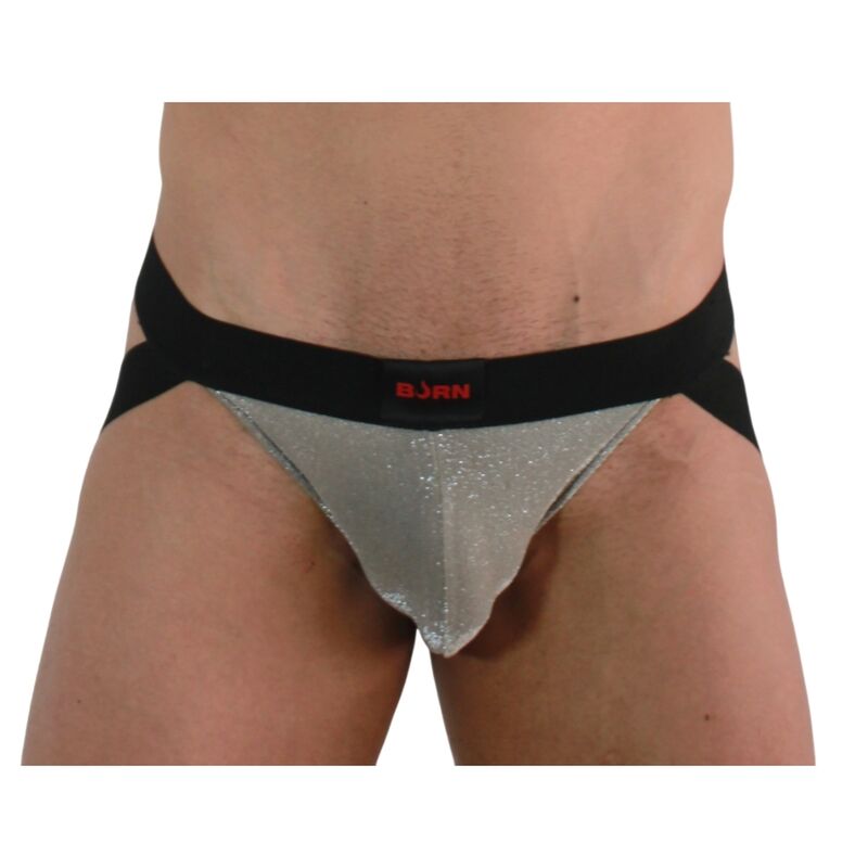 BURN - 001 JOCK BEGE BRILHANTE / PRETO XL