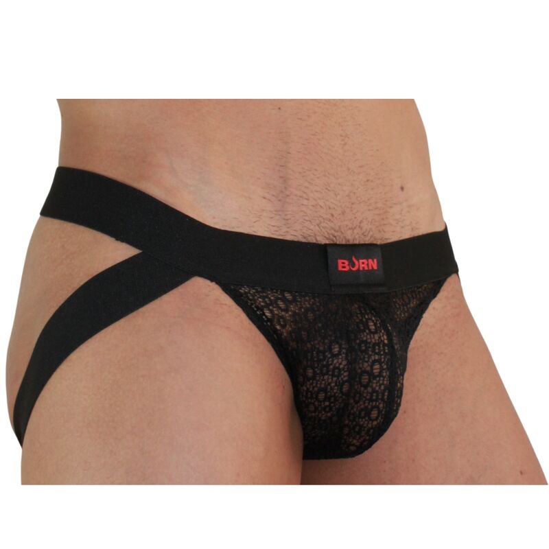 BURN - 005 LINGERIE JOCK PRETA GG