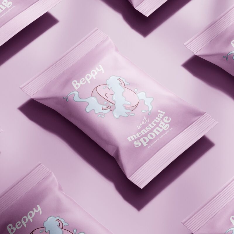 BEPPY - ABSORVENTES INTERNOS SUAVE E CONFORTÁVEL ÚMIDOS 30 UNIDADES