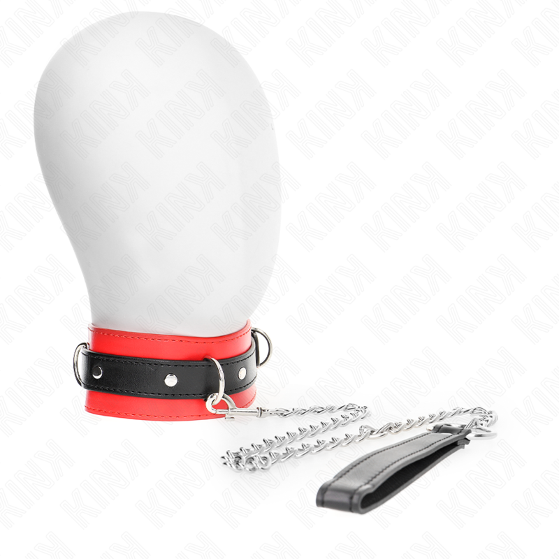 KINK - GOLA COM CINTO 65 CM COM TIRA VERMELHA 54 X 4,5 CM