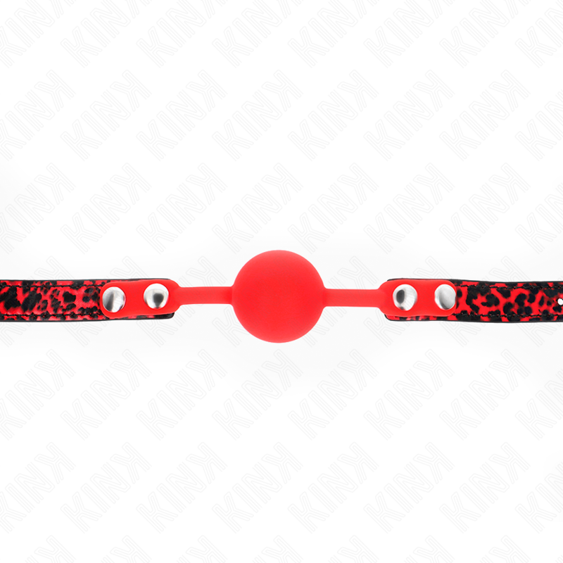 KINK - BOLA DE SILICONE 4 CM MORDIDA MODELO 2 60 x 2 CM