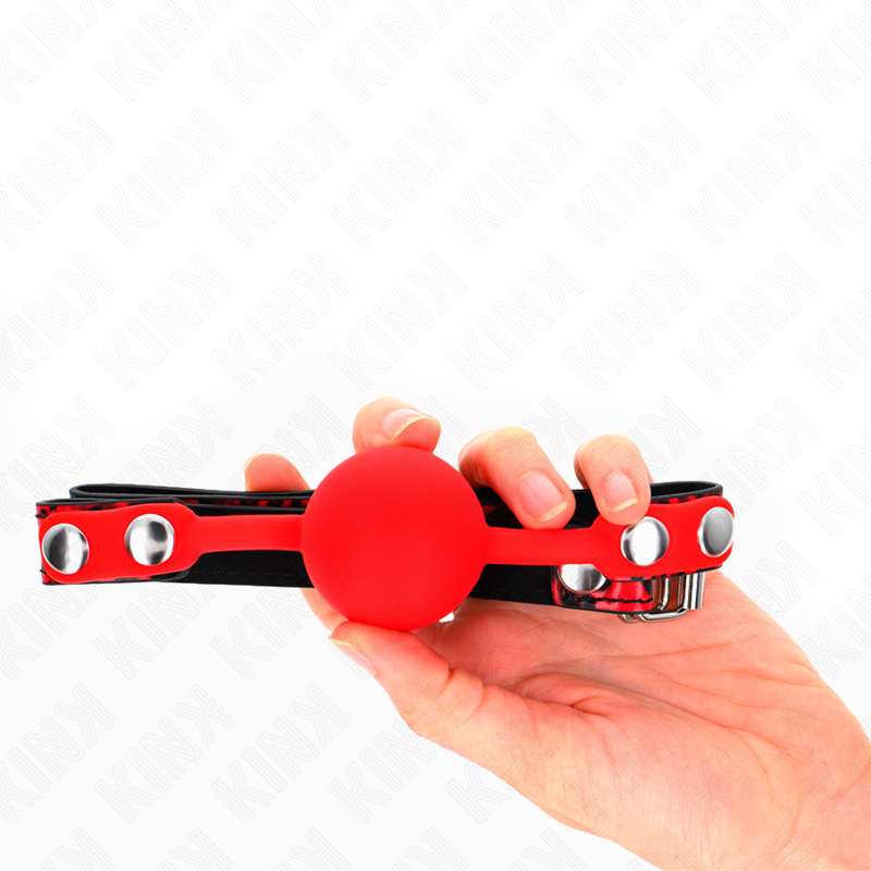 KINK - BOLA DE SILICONE 4 CM MORDIDA MODELO 2 60 x 2 CM
