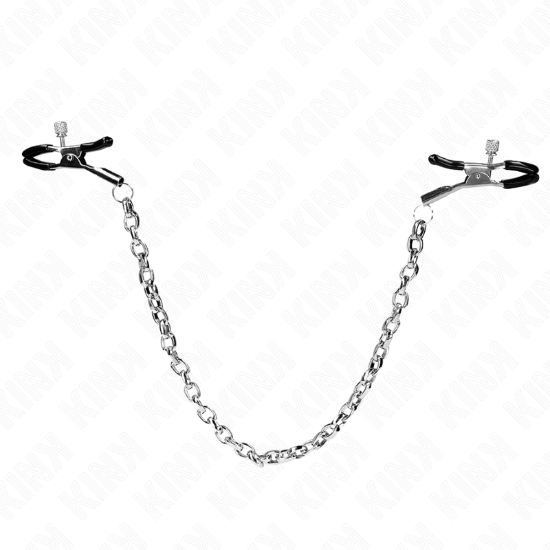 KINK - Grampos de mamilo de corrente grossa 30 cm
