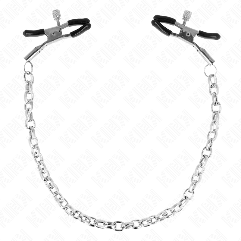 KINK - Grampos de mamilo de corrente grossa 30 cm