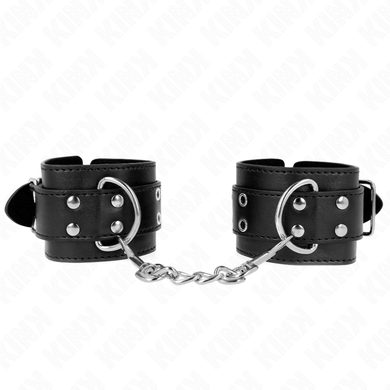 KINK - PUNHO DE FIVELA DUPLA PRETO AJUSTÁVEL 19-26 CM