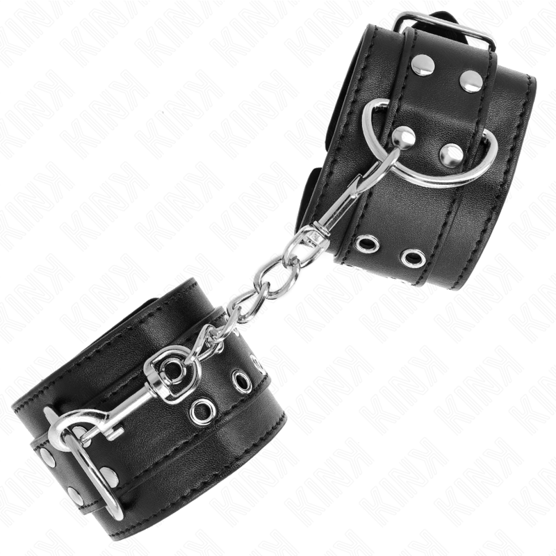 KINK - PUNHO DE FIVELA DUPLA PRETO AJUSTÁVEL 19-26 CM