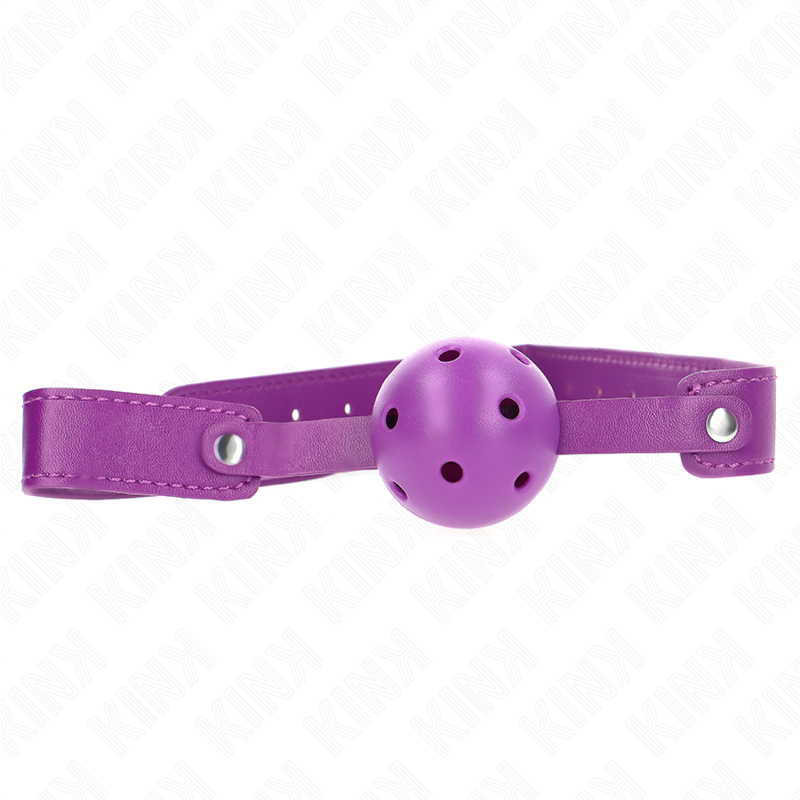 KINK - BOLA ROXA RESPIRÁVEL 4,5 CM 65 x 2,5 CM