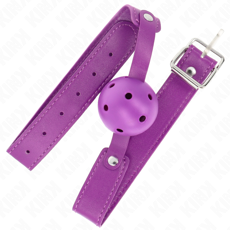 KINK - BOLA ROXA RESPIRÁVEL 4,5 CM 65 x 2,5 CM