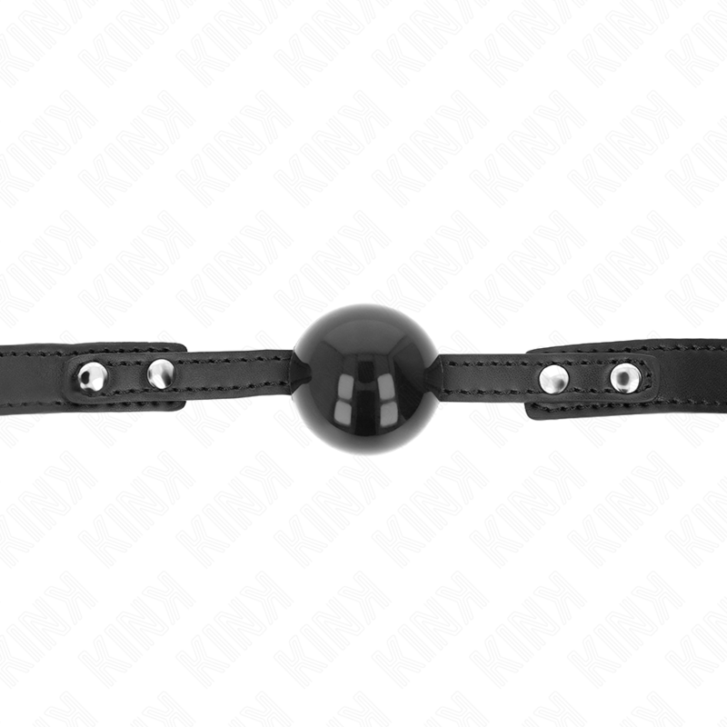KINK - BOLA DE TPE MACIA 4 CM MORDAÇA MODELO 3 60 x 2 CM AJUSTÁVEL 37-52 CM