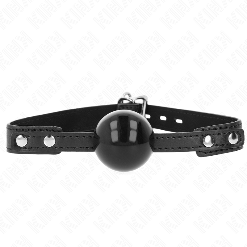 KINK - BOLA DE TPE MACIA 4 CM MORDAÇA MODELO 3 60 x 2 CM AJUSTÁVEL 37-52 CM