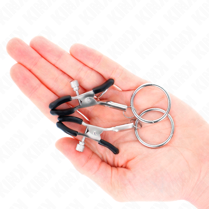 KINK - PINÇA DE MICOLOR COM ANEL O-RING 6 CM