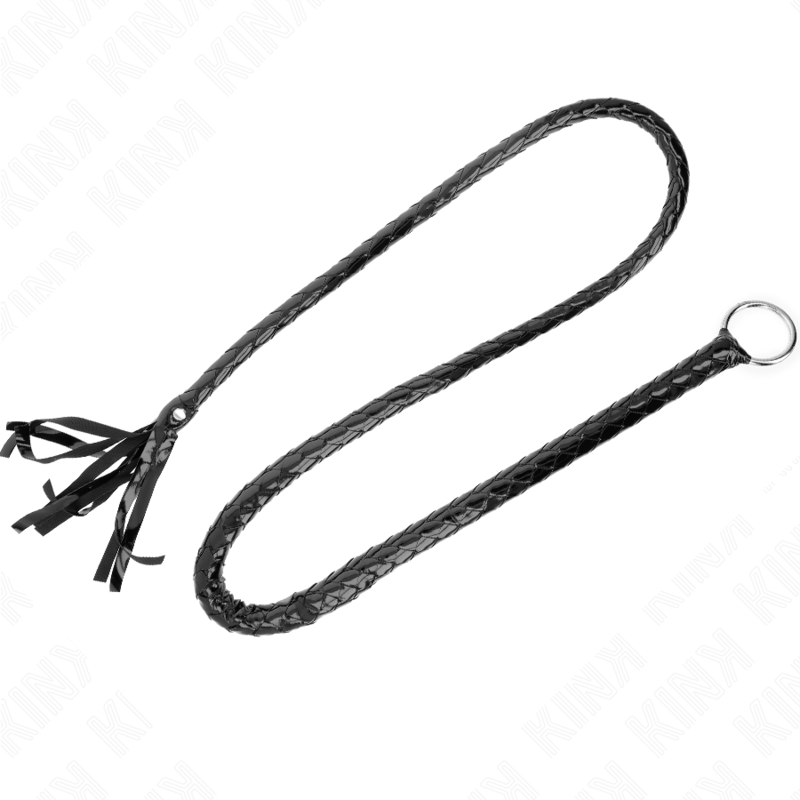 KINK - CHICOTE LONGO DE PVC BRILHANTE 138 CM